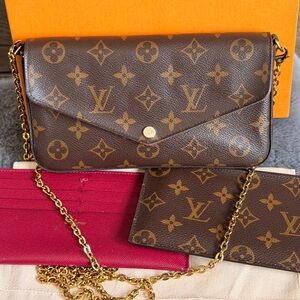 🌸Louis Vuitton Monogram Felicie Pochette 🌸